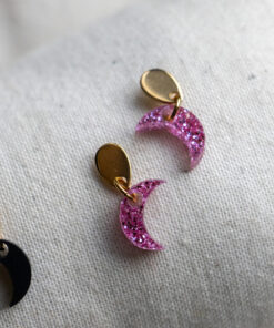 Boucles d'oreilles - Petites lunes 9