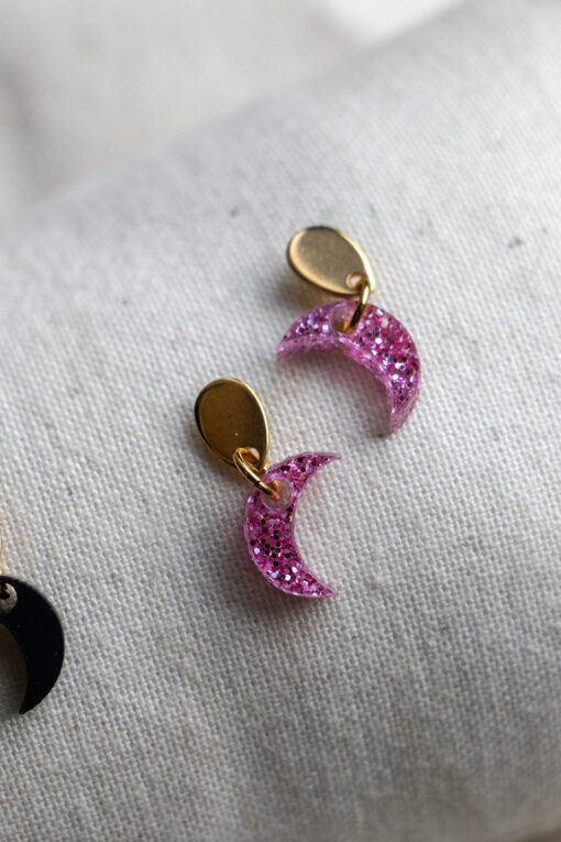 Boucles d'oreilles - Petites lunes 3