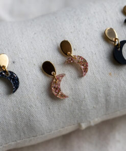 Boucles d'oreilles - Petites lunes 8